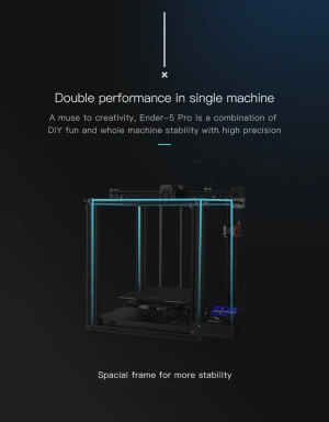 Ender-5 Pro 3D Printer with Removable Platform
