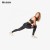 Import European Size Shiny Fitness Elastane High Waisted Workout Gym Yoga Leggings from China