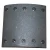 Import European truck trailer tractor BPW axle Brake shoe 0509127830 with pads brake lining 19094 R90 emark from China