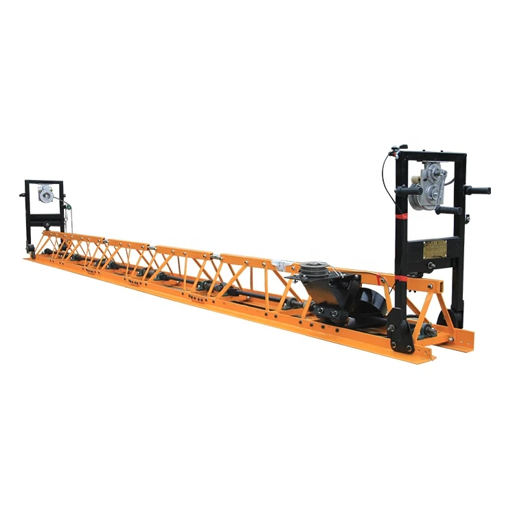 Excellent Quality Control Floor Finishing Machine Vibrating Concrete Truss Screed Pavers