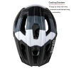Exclusky Adults Mountain Bicycle Helmet Bike With Sun Visor Insect Net Off Road Downhill Cycle Helmets