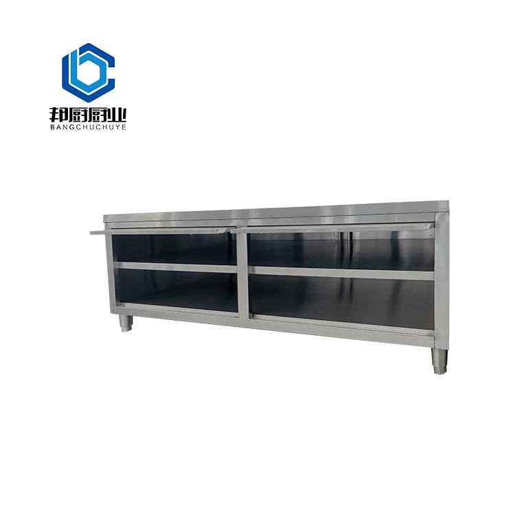 Experienced Manufacturer Double-Layer Kitchen Work Table Stainless Steel Work Table 2Fit Used Stainless Steel Work Tables