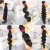 Import Extension/Weft/Weaving/Bundle 12 inch Human Hair Extension HW3435 Color 1b Brazilian Virgin Hair For Ebony Lady from China