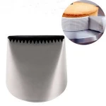 Extra Large Stainless Steel Nozzle Icing Piping Nozzles Cream Cake Decorating Pastry Tip Fondant Cake Tools Baking Z0746