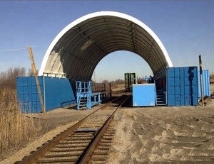 Fabric Container Buildings, Salt storage shelter