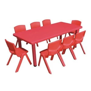 Factory Direct Plastic Kindergarten Tables and Chairs for Preschool Furniture For Sale Kindergarten Furniture