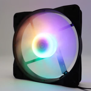 Factory Direct Sale CPU Cooler Remote Controller Computer Case Cooling Quiet RGB Fan