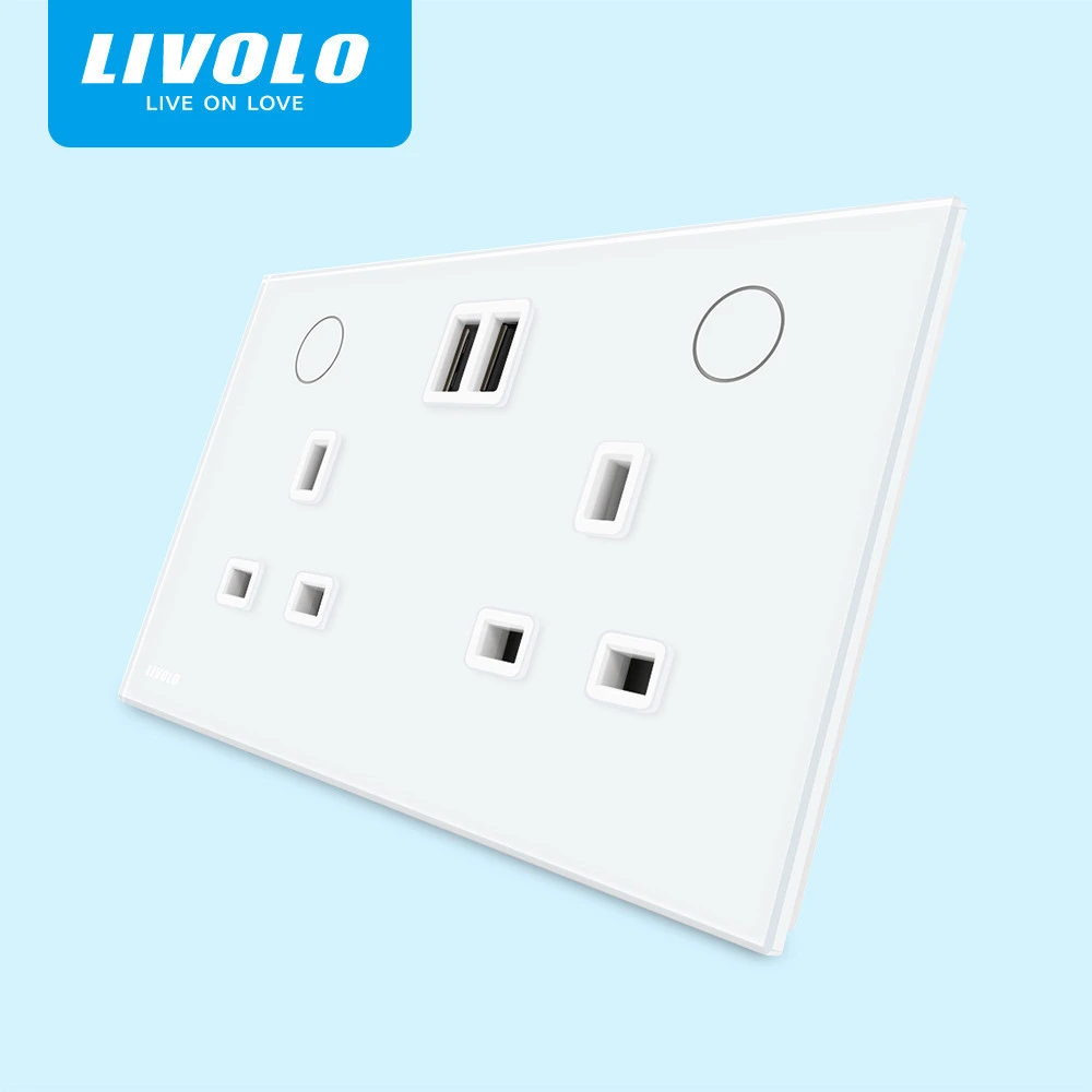 Factory direct sale smart home power switch socket smart wifi plug with USB changer
