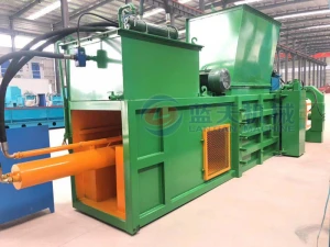 Factory direct sale tyre/clothes/paper baler machine for used clothing for making square shape