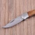 Import Factory direct selling folding knife camping knife stainless steel blade with wooden handle from China