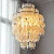Import Factory directly sales custom made shell crafts from capiz for chandelier from China