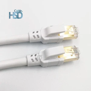 Factory High Quality Cat8 Rj45 S/FTP Communication Lan Cable 2000MHz 40Gbps Cat 8 Ethernet Patch Cable 3 Meter