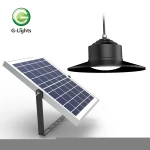 Factory Industrial Lighting Workshop Lights Waterproof Ip65 50w Solar Led High Bay Lamp