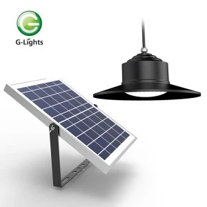 Factory Industrial Lighting Workshop Lights Waterproof Ip65 50w Solar Led High Bay Lamp