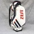 Import Factory price caddy golf bag leather golf staff bag with custom logo from China