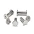 Import Factory Price M5 Head 10 Stainless Steel Phillips and Slotted Flat Head chicago screw rivets from China