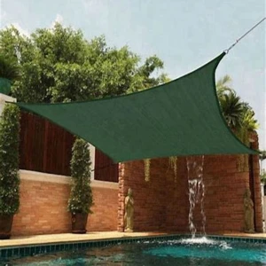 Factory price UV Stabilized shade sail sun shade sail uv block top canopy patio pool awning cover