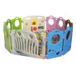 Factory price Wholesales Indoor Kid Play Yard Plastic Baby Fence