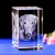 Import Factory sales K9 crystal glass cube custom photo 3d laser engraving blank cube for office birthday souvenir gift from China