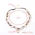 Import Factory Summer Style Adjustable Conch Seashell Gold Necklace Handmade Braided Clam Shell Necklace With Metal Scallop from China