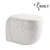 Import Factory supply ceramic wall hung p-trap european hung toilet wall mounted toilet from China