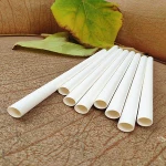 Factory Supply Custom Wide 8/10/12mm Biodegradable Bubble Tea Smoothie Milkshake Boba Paper Drinking Straws