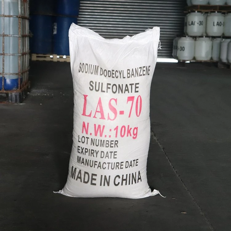 Factory Supply Detergent Raw Materials LAS /SDBS/Sodium dodecylbenzenesulphonate 60%~90%  Cas 25155-30-0