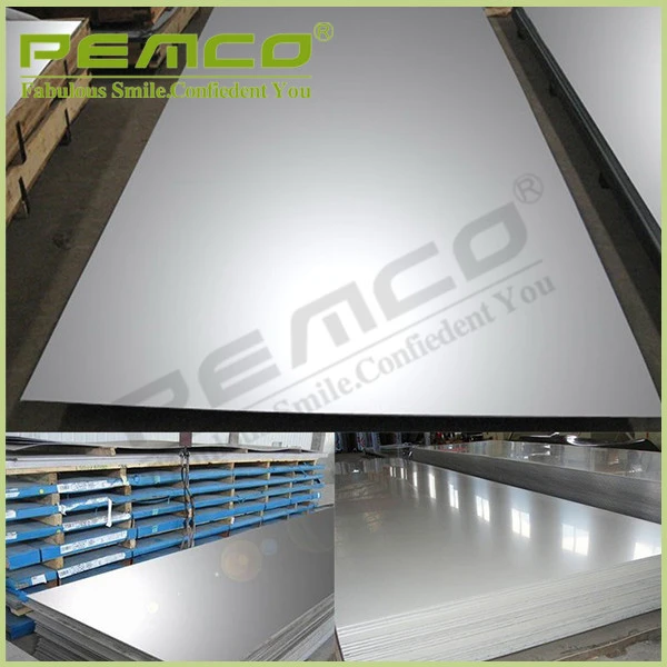factory wholesale 2B BA HL Mirror Finished 1mm thick decorative 304 stainless steel cold rolled 4x8 steel sheet