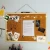 Import Factory Wholesale Double Sided Multi-size Custom Shaped Cork Board Classroom Cork Board Frame Multicolor from China