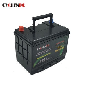 Factory wholesale lifepo4 12v lithium starter battery 80ah for cars and trucks