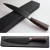 Import Factory Wholesale multifunctional stainless steel 8-inch black blade Chef kitchen knife from China