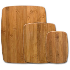 Factory Wholesale Natural Ec-friendly Wood Cutting Boards 3 Piece Original Bamboo Cheese Cutting Board Set