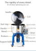 Factory wholesale resin vertical plastic silo mixer for injection molding machine