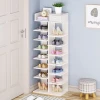 Factory wholesale wood home furniture online shopping mobile cheap shoe rack
