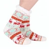 Fashion Chinese Xmas Christmas Stocking Sock Wholesale Custom Hand Knitted Wool Teen Girls Tube Christmas Stocking Sock