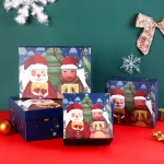 Fashion Customized Logo Up And Bottom Cover Box Gift Box Earth Cover Christmas Paper Gift Box