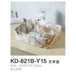 Fashion design toilet basin combination art wash basin baby wash basin