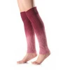 fashion gradient color crochet leg warmers for girl