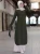Import Fashion New Muslim Dress Islamic Clothing Middle Eastern Clothing Two-piece Muslim Dresses Long Sleeves Abaya Dress from China