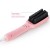 Import Fast Electric Smooth Brush Ceramic Hair Straightener Comb Flat Iron With Led Straight Brush from China