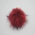 Import faux fur pom pom keychain animal fur ball key chain faux raccoon fur from China