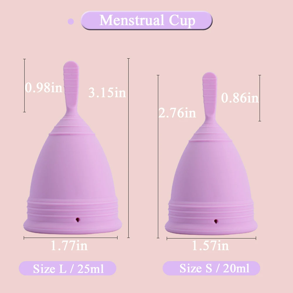 Feminine Hygiene Menstrual Cup Medical Silicone Copa Menstrual De Silicone Medica Period Cup Reusable Menstruation Collector