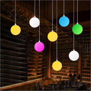Festive event and party wedding decorative LED hanging ball lamp for indoor or outdoors