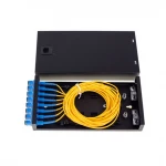 Fiber Optic odf Distribution Frame 8 Port Odf Patch Panel FTTX ODF