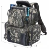 Fishing Tackle Backpack Big Capacity Waterproof Tackle Bag With Rain Cover