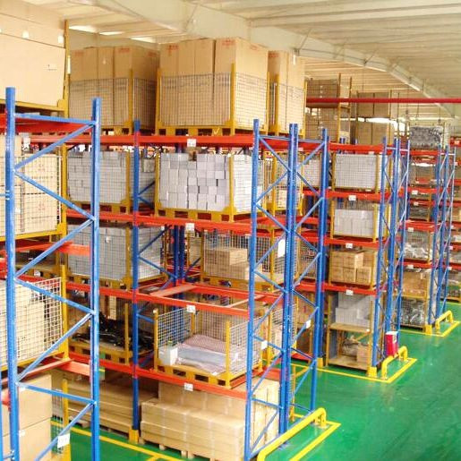 Buy Fixed Stacking Cargo Storage In Steel Beam Rack/pallet Shelf ...