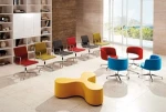 Flower Shaped Bench Seating Home Decoration SF-TT-