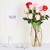 Flower Vases Small Nordic Plant Bud Modern Clear Cheap Decoration Rose Gold Wedding Metal Glass Flower Vases For Home Decor