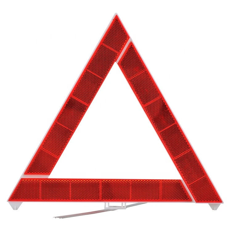 Foldable Triangle Reflector Alerts Car Emergency Kit reflex triangle warning frame High Visibility