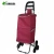 Import Folding Shopping Trolley  6 Wheels  Grocery Stair Climbing Cart Waterproof  Seat design behind the cart from China